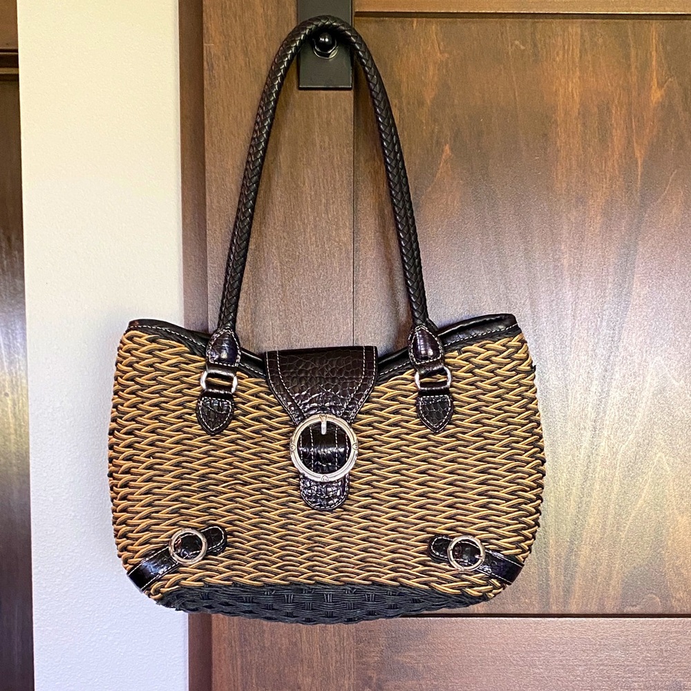 Brighton Basket Weave Purse